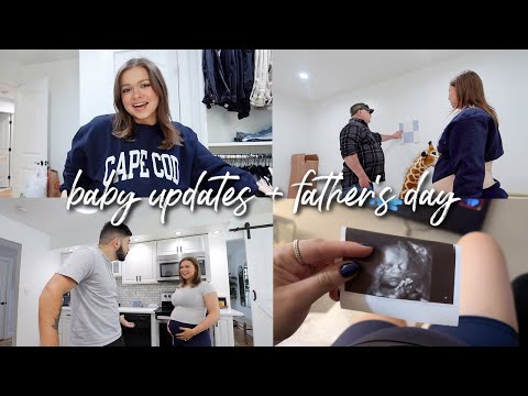VLOG: nursery planning, father's day & 3D ultrasound of baby boy!!! 🥹