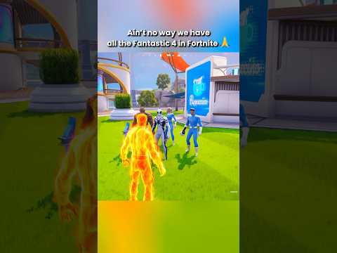 ALL THE FANTASTIC 4 DID THIS IN FORTNITE