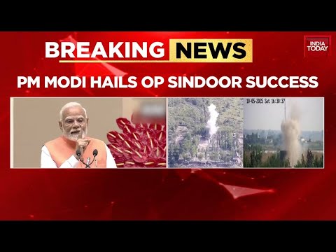 PM Modi: Made In India Weapons Brought Pakistan To Its Knees In Operation Sindoor | India Today