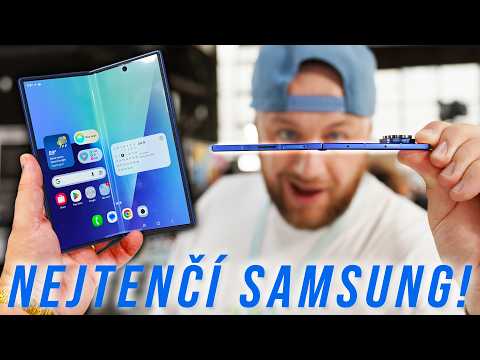 Samsung is BACK! Fold7 & Flip7 jsou nejtenčí a nejhezčí vůbec 🔥