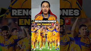Renovaciones de contrato en Tigres. (Más jugadores)