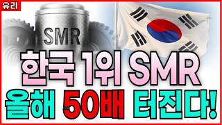 ⚠️ 아마존이 투자한 한국 1위 SMR ‘이 기업’ 올해 크게 갑니다!