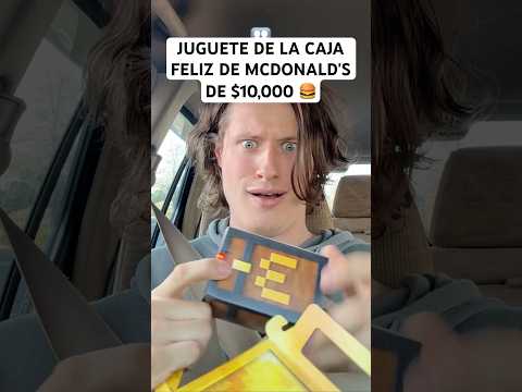 ¿QUÉ SE ESCONDE DENTRO DE ESTE RARO JUGUETE DE LA CAJA FELIZ DE MCDONALD'S? #shorts