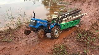 Tractor Accident Swift rescued sonalika Tractor and Pulled out |Model Tractor|@CSTOY @PramodsLife