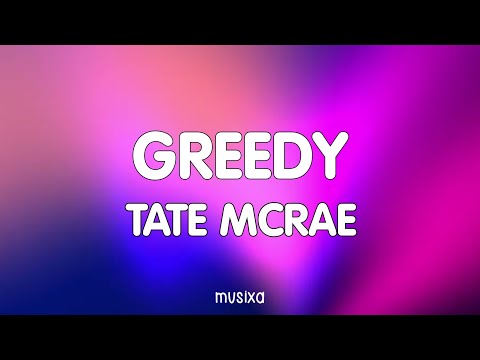 Tate McRae - Greedy (Lyrics) (Sped Up)