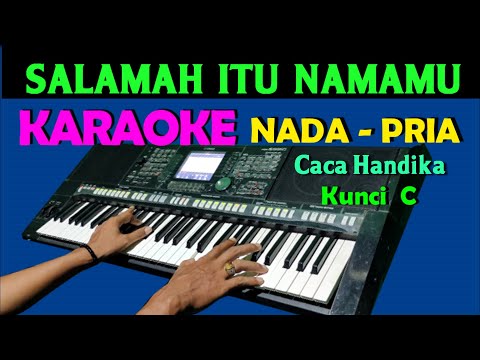 UNDANGAN PALSU – Caca Handika | KARAOKE Nada Cowok / Pria || Lirik,HD