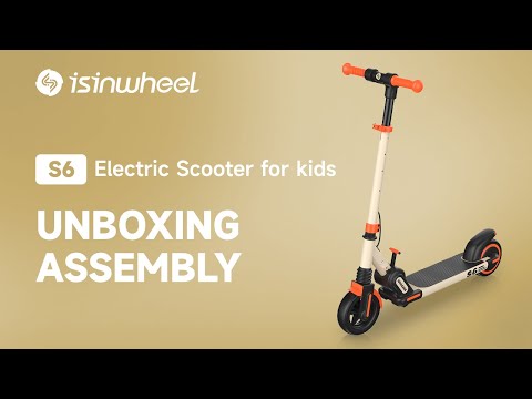 isinwheel S6 Electric Scooter for kids | Unboxing