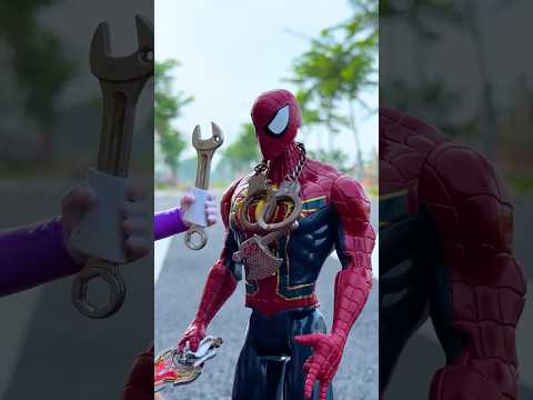 Spiderman vs Joker  which Marvel toy should he choose | Marvel Toys #marveltoy #marvel
