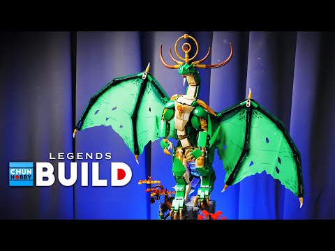 LEGO Speed Build! NINJAGO 71847 The Guardian Dragon! | LEGO NINJAGO Legends | Beat Build