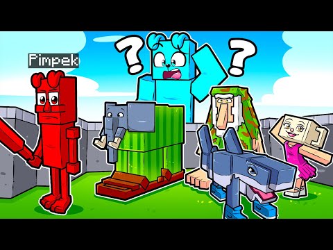 CHOWANY jako BRAINROTY w Minecraft!