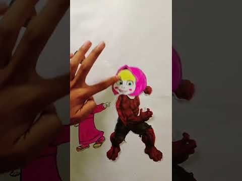 ❤️ Hulk funny clip 😂😂😅#motupatlufun #spiderman #littlesingham #brazil #america