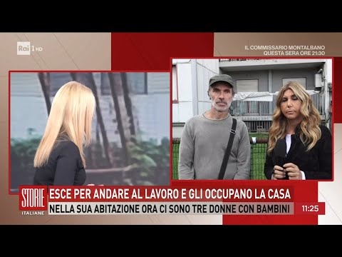 Esce per andare al lavoro e gli occupano la casa -  Storie italiane15/11/2023