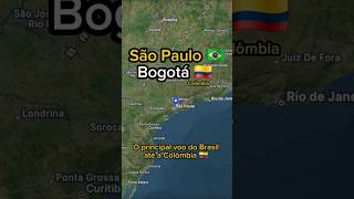 São Paulo - Bogotá 🇨🇴 A principal rota do Brasil até a Colômbia