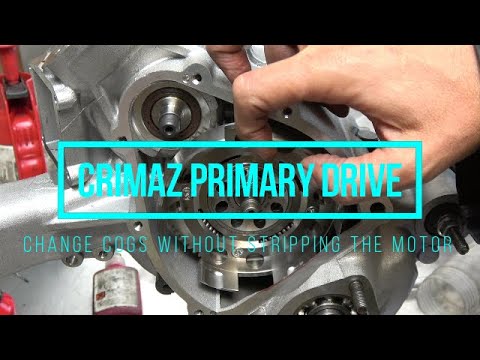 SLUK | Vespa Smallframe - full primary drive change without stripping motor