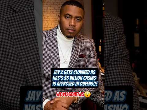 Nas's Casino Got Approved As The Committee Took Shots At Jay Z😯 #nas #jayz #wow360news shorts