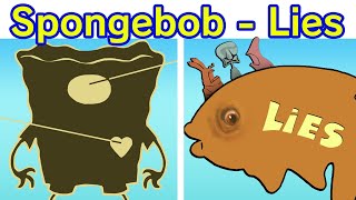 Friday Night Funkin' Porifera Atoll - A.K.A Lies | Spongebob Creepypasta (FNF Mod)