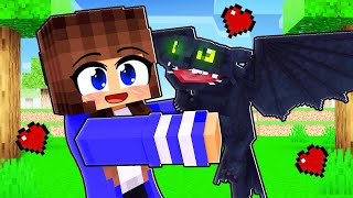 Miika TREINOU um DRAGÃO BEBÊ no Minecraft ◂Miika▸