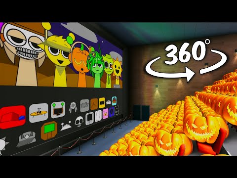 Incredibox Sprunki - HALLOWEEN | 4K | VR | 360 Video #2