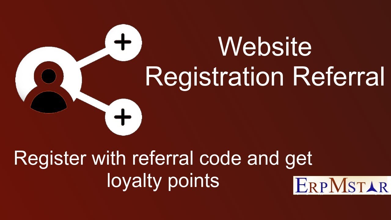 Odoo Website Registration Referral Program | 17.09.2021

If you are using our 
