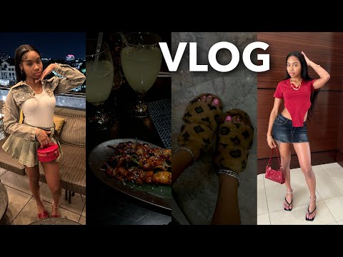 WEEKLY VLOG | 24hrs in CLT + Link w Girls + Drive w/ Me + Tryin New Food + Workouts + Fall Days, Etc