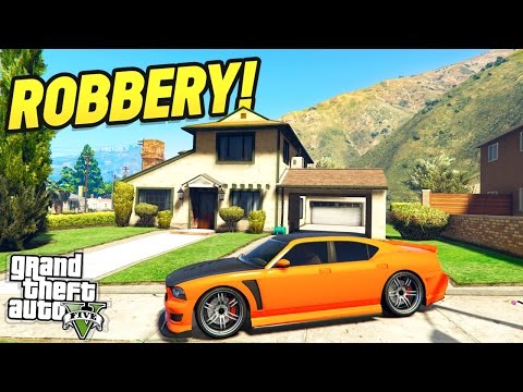 THE HOME ROBBERY MOD! (GTA 5 Mods!)