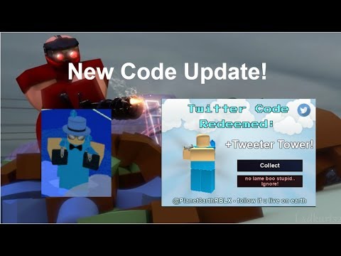 Planet3arthrblx Twitter Codes 07 2021 - codes for tower battles roblox