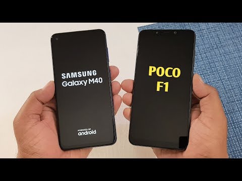 (ENGLISH) Samsung Galaxy M40 vs Poco F1 SpeedTest & Camera Comparison