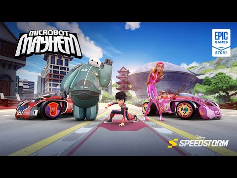 Epic Games рассказывает про Disney Speedstorm - Microbot Mayhem Season Trailer