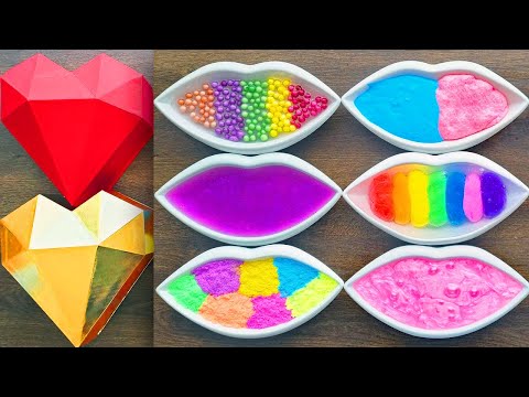 Relaxing Slime Mixing - Satisfying Crunchy Slime Mix