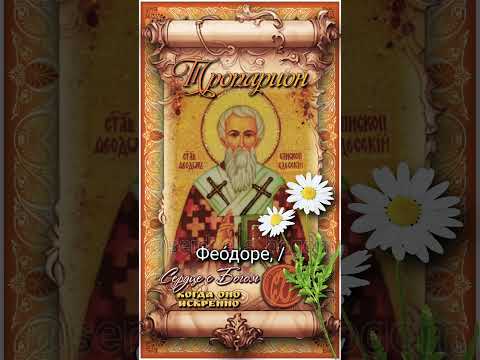 22 июля Свт. Феодор Едесский (ок. 842-857гг)