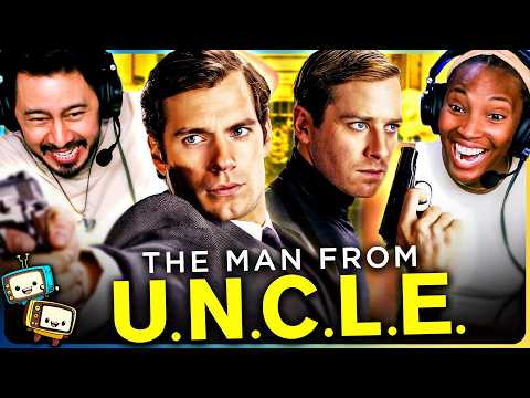 THE MAN FROM U.N.C.L.E (2015) Movie Reaction! | First Time Watch! | Henry Cavill | Armie Hammer
