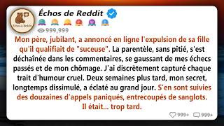 Papa a célébré en ligne le fait d'avoir mis à la porte sa fille "suceuse". Des membres de la famille