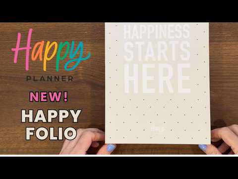 NEW Happy Planner Folio! Unboxing, Review & How I Will Be Using Mine