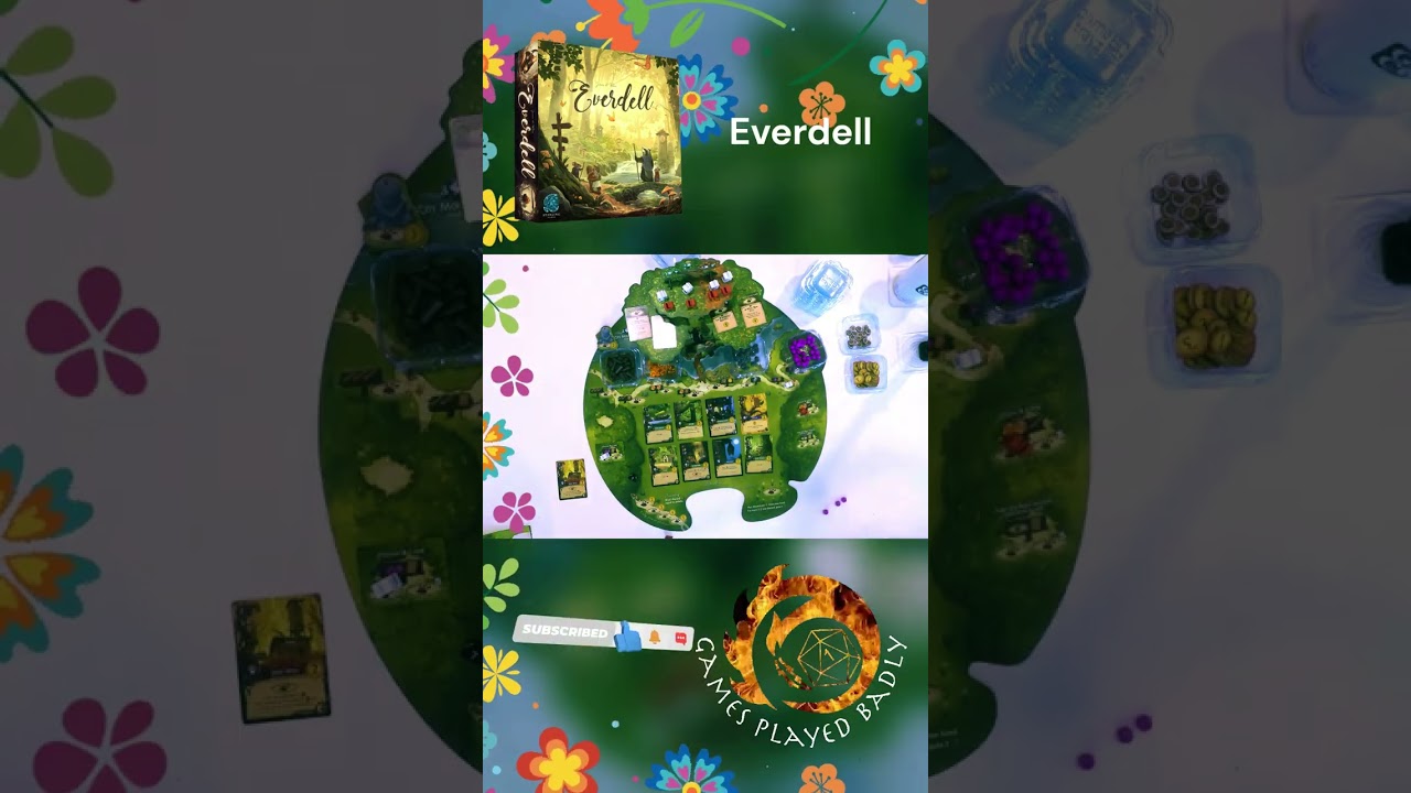 Everdell Review – Spring is in the air! #boardgame