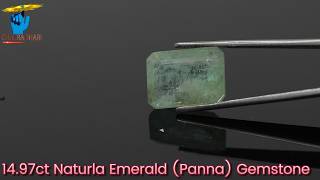14.97ct Natural Emerald Panna Gemstone