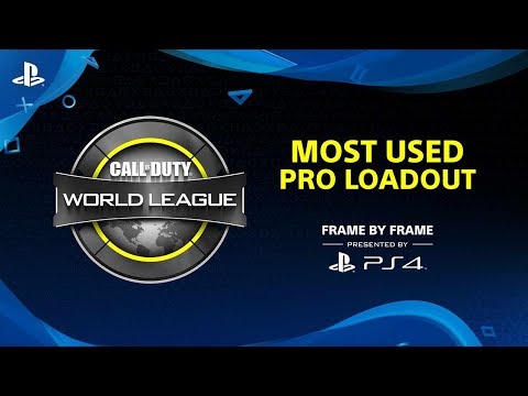 Call of Duty World League ? Most Used Pro Loadout | PS4