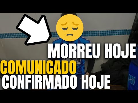 ⚫💔LUTO OFICIAL NO FUTEBOL CONFIRMADO NAS ÚLTIMAS HORAS! APÓS CIRURGIA NO JOELHO..