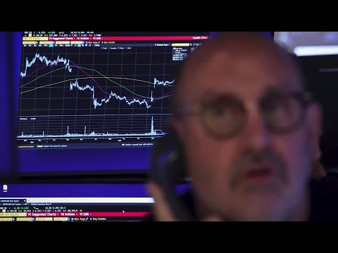 YouTube video thumbnail: Wall St Ends Lower as Bank Ceos Warn of Possible Pullback