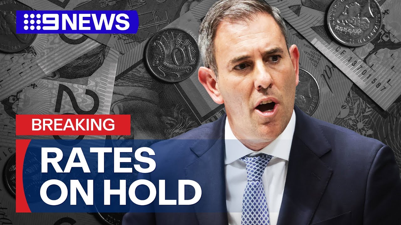 Treasurer Jim Chalmers on RBA keeping interest rates on hold |