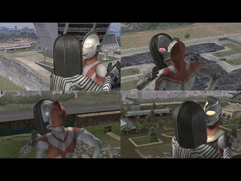 【ウルトラマンFE3】キス魔の三面怪人ダダ　熱いくちづけ集　Ultraman Fighting Evolution 3