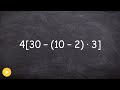 Simplifying Expressions with PEMDAS and Brackets