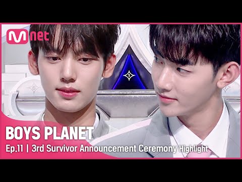 [BOYS PLANET/11회] 파이널에 닿기까지 단 한 걸음, 그 어느 때보다 간절한 소년들의 '세 번째 생존자 발표식'ㅣ#보이즈플래닛