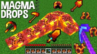 How to MINE MAGMA and GET MAGMA DROPS In Minecraft ?