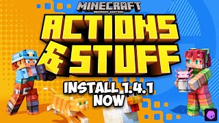 How to Download & Install Actions and Stuff for Minecraft Bedrock (New Update)