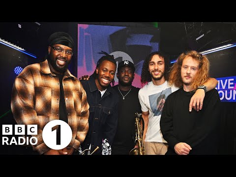 Ezra Collective - Back On 74 (Jungle cover) in the Live Lounge