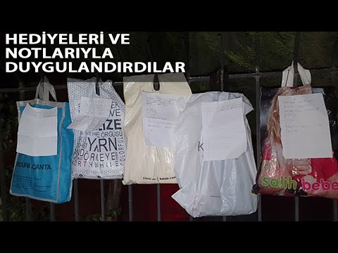 Çocuklar, Camiye İhtiyaç Sahibi Yaşıtları İçin Kıyafet Bıraktı