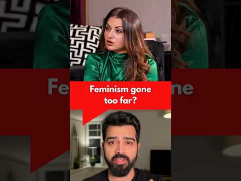 Feminism gone too far? ; Original video: @hauterrfly