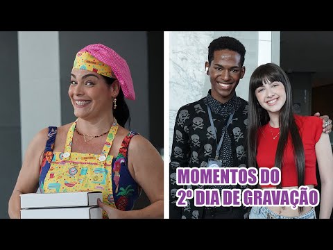 SEGUNDO DIA DE GRAVAÇÃO DO NOVO FILME DO LUCCAS NETO *luccas e gi em amor de mãe*