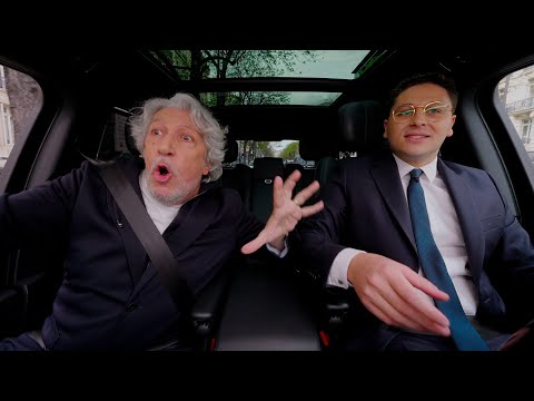Loris Giuliano & Alain Chabat en balade