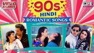 90’s Hindi Romantic Songs 💕 Video Jukebox | Bollywood Love Songs | Evergreen Hindi Hits 🎵